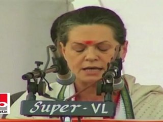 Sonia Gandhi questions BJP on the issue of Adivasi welfare