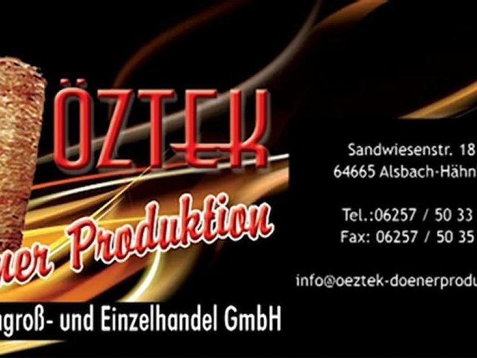 Öztek döner produktion, ihr fleischgroß-und einzelhandel aus alsbach-hähnlein