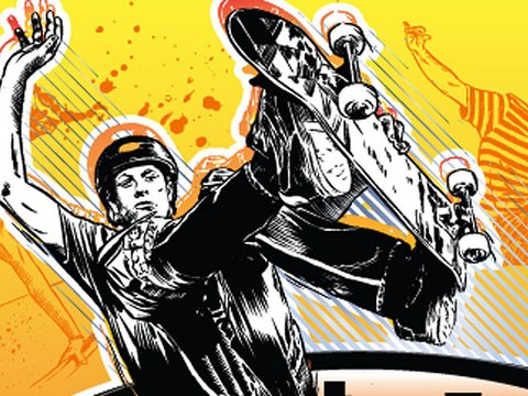 TONY HAWK PRO SKATER 3D Chris Cole Slo-Mo Video