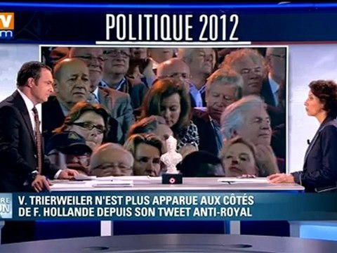 L’Elysée n’a pas réagi aux propos de Thomas Hollande sur le tweet de Valérie Trierweiler