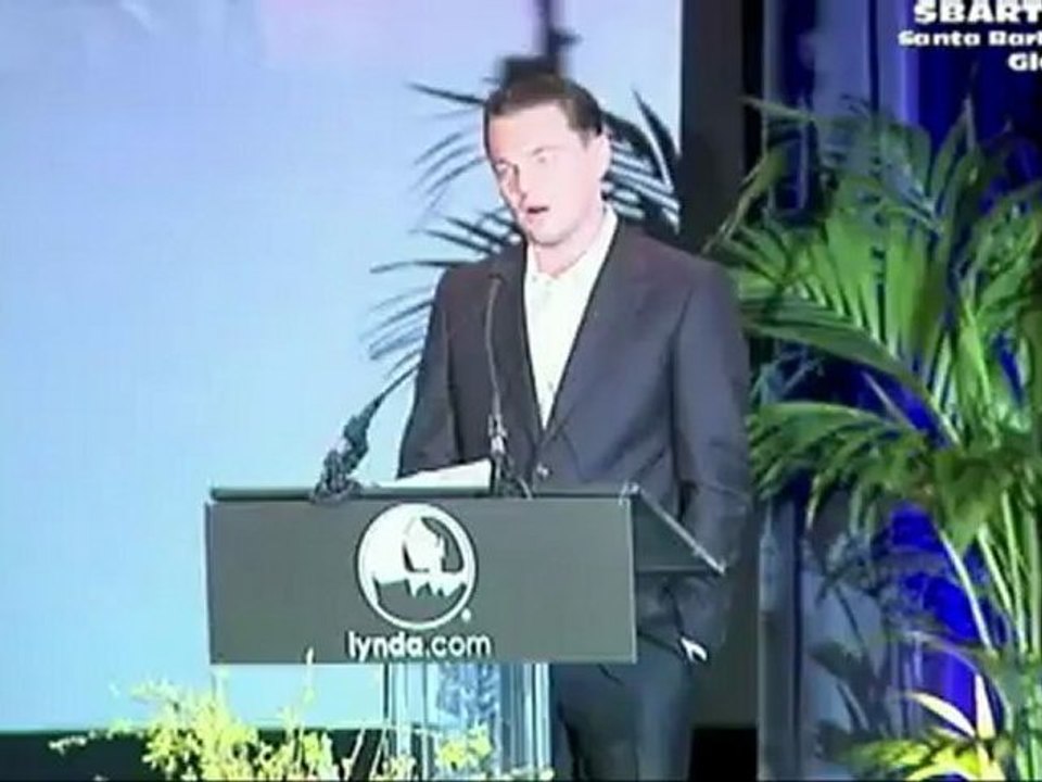 Leonardo DiCaprio Honors Batman The Dark Knight Rises Movie Director