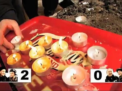 Bam Margera et Dudesons : CIRE CHAUDE Shot Competitionn