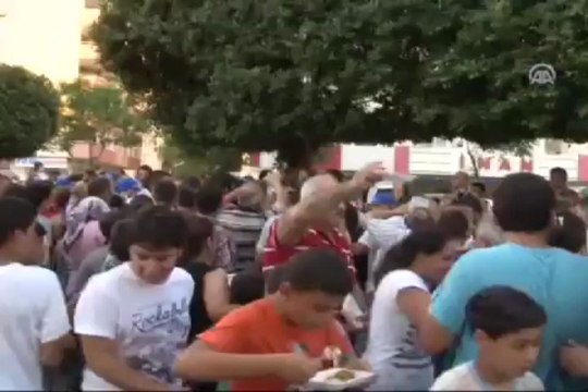 Künefe,izdiham yaşattı