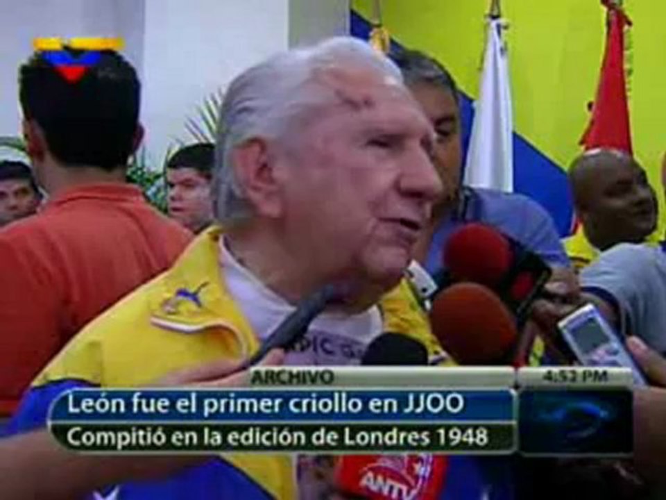 (VÍDEO) Primer atleta olímpico acompañará a delegación venezolana a Londres 2012