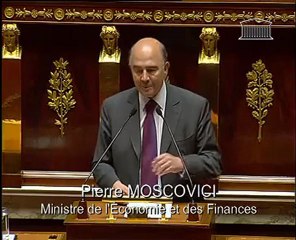 Pierre Moscovici - Débat d'orientation sur les finances publiques