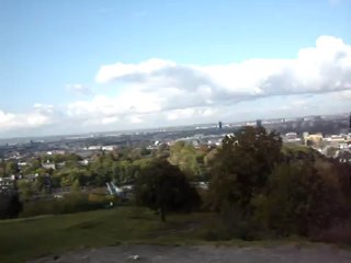 Kopiec Kraka - the very short overview and look from at the rest of the city Krakow