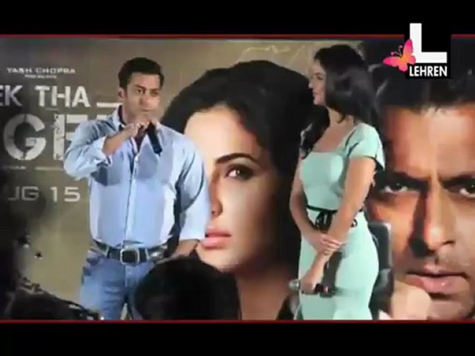 Salman & Kat Promoting Ek Tha Tiger
