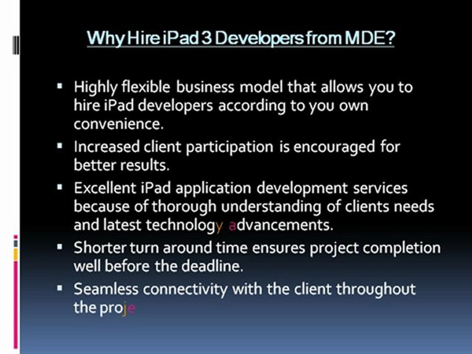 iPad 3 Developer