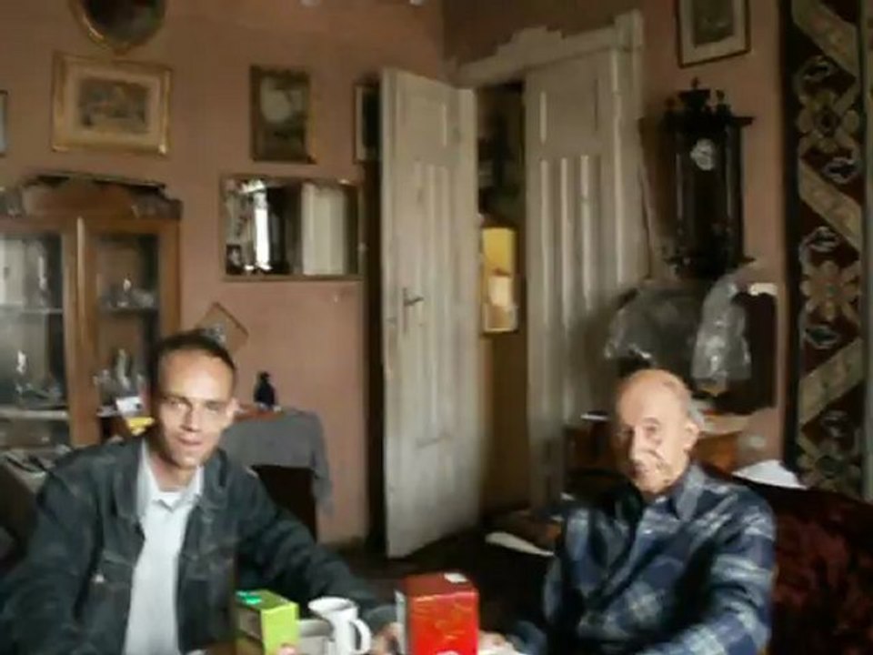 Birthday meeting around the 90 years old at the private home