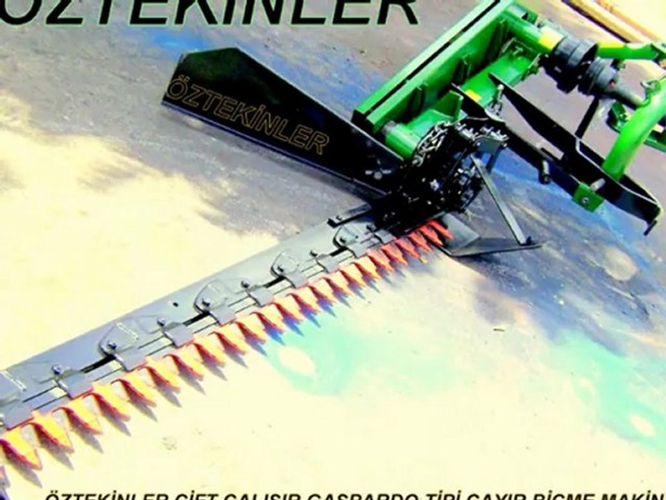 ÖZTEKİNLER TARİM  Cift Hareketli Cayir Yonca Fiğ Mercimek Nohut Arpa Yulaf Bicme Makinesi