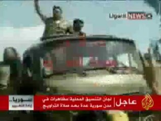 تدفق الدبابات والناقلات إلى دير الزور شرقي سوريا