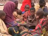 معاناة النازحين من الجفاف والمجاعة في القرن الإفريقي