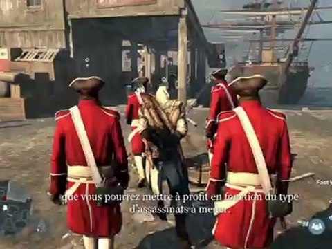Assassin's Creed III - Gameplay commenté à Boston (VOSTFR)