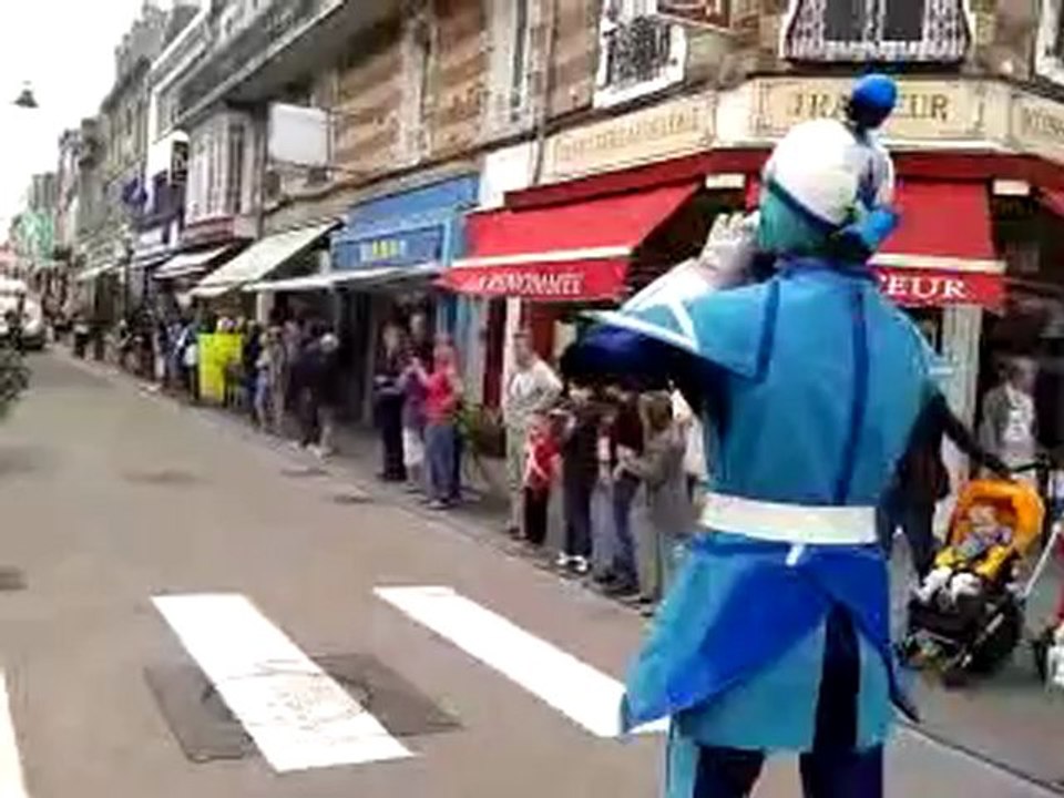 Premier festival des arts de la rue à Berck-sur-Mer