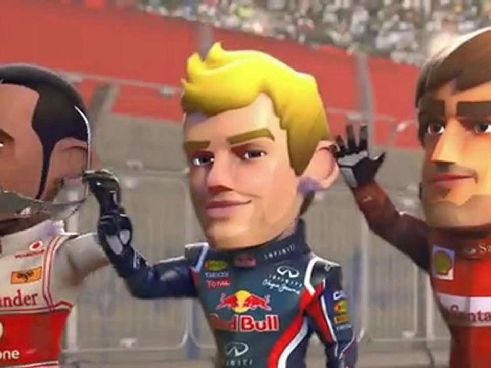 F1 RACE STARS -- _Over the Top_ announcement video - UK