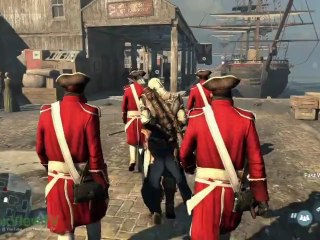 Assassin's Creed 3 - Boston Gameplay DEMO Walkthrough (Commentated) | English | 2012 | HD