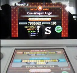 Theatrhythm Final Fantasy : One-Winged Angel [Ultimate][S Rank][Stoic]
