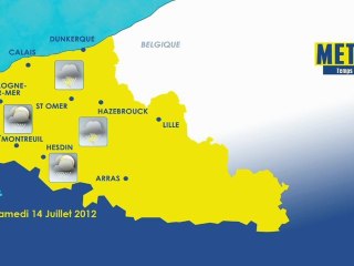 Opal'TV - La météo pour le Week-End du 14 juillet  2012