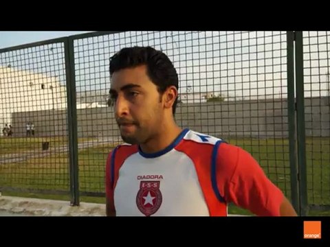 أول حصة تدريبية لبلال بن مسعود مع النجم الرياضي الساحلي