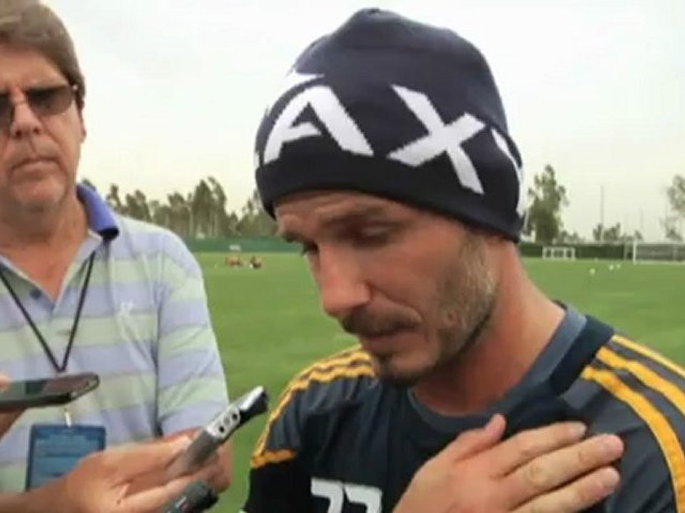 Becks und Galaxy vor harter Nuss