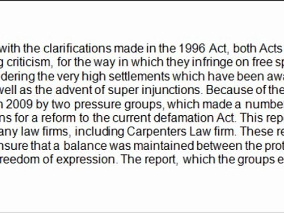 The ever-evolving nature of Defamation Laws explained by Carpenters Solicitors