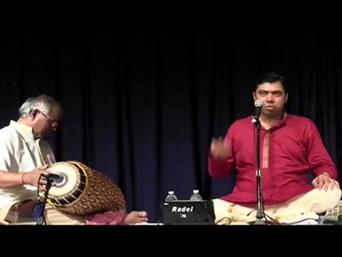 CARNATICA BROTHERS AT SRI VENKATESWARASWAMY TEMPLE IN CHICAGO: NANATI BRATHUKU..