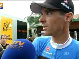 Tour de France : D. Millar remporte la 12e étape à Annonay-Davézieux