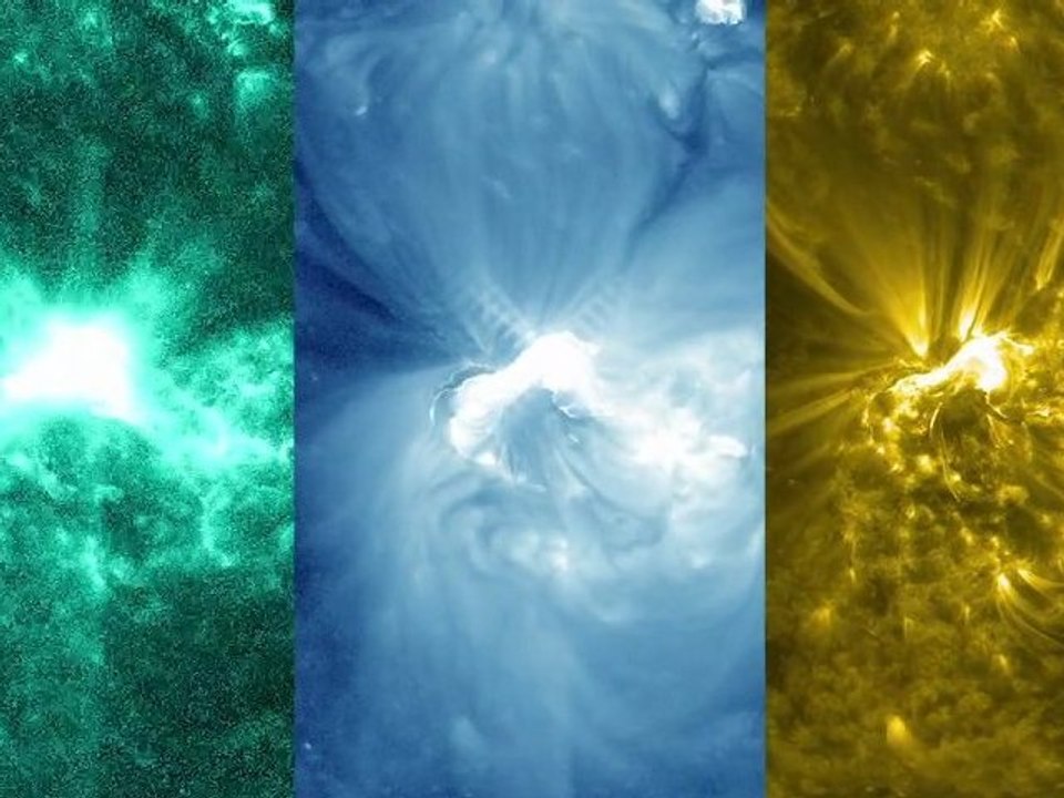 Violente éruption solaire du 12 juillet