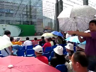 Fighting for seats at Expo 2010