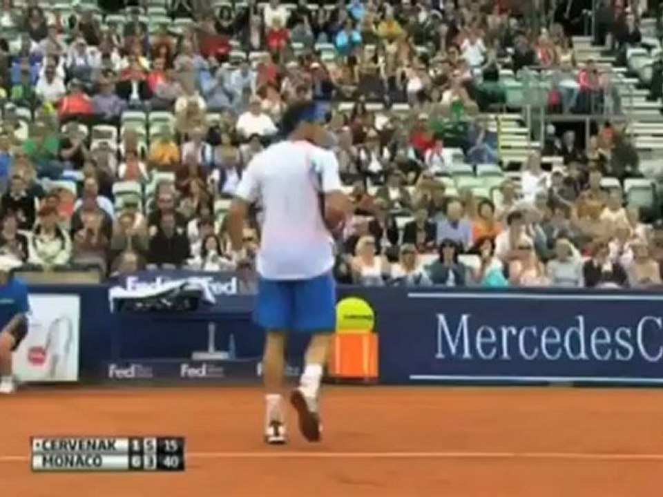 Stuttgart: Monaco eilt ins 4. ATP-Halbfinale