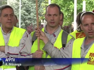 PSA Rennes: un millier de salariés rassemblés