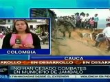 Indígenas evalúan acciones contra militarización de Cauca