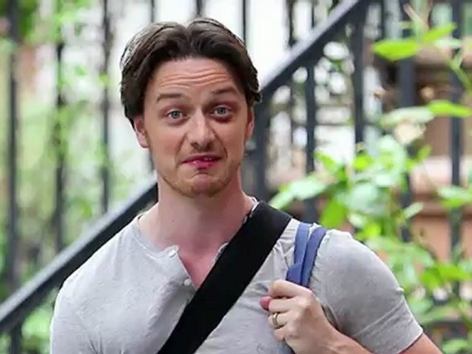 James mcavoys begegnung mit ralph, dem fisch