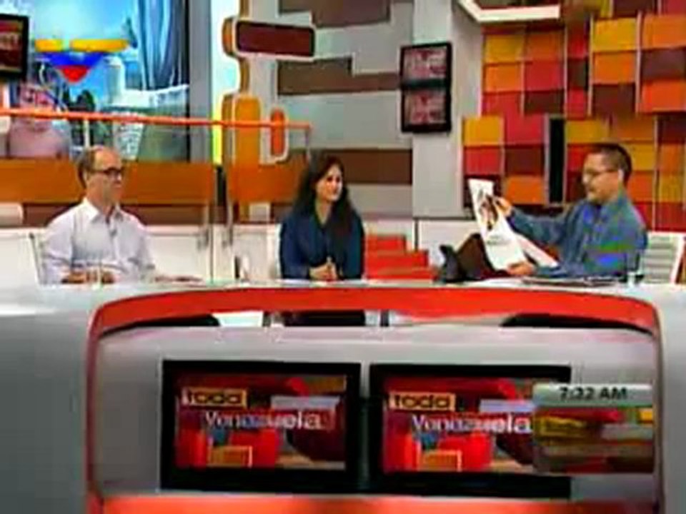 (VÍDEO) Toda Venezuela (13-07-2012) Entrevistas a Francisco Natera, Lorena Freitez y Andrés Antillano 2/2