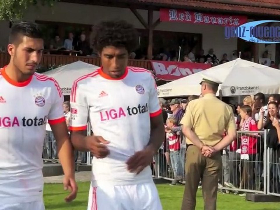 Testspiel FC Bayern München vs FC Ismaning - Impressionen Freitag, der 13.07.2012