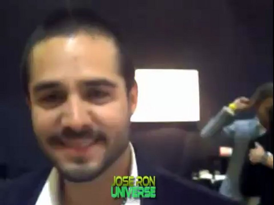 José Ron agradece al grupo de @MatiasMFan ( Cuando Me Enamoro)