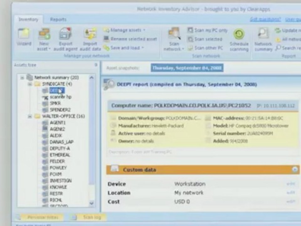 Network Inventory Software