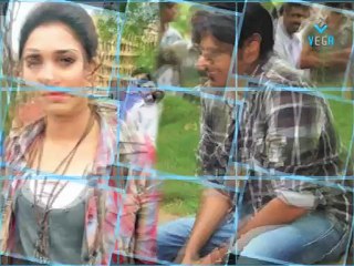 Pavankalyan & Tamanna Busy On Cameraman Ganga Tho Rambabu