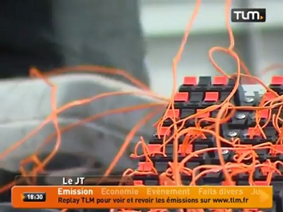 Feu d'artifice au carré de Soie (Lyon)