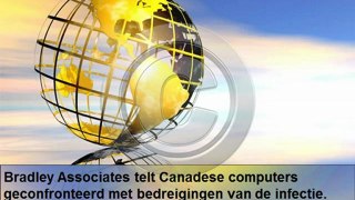 Bradley Associates telt Canadese computers geconfronteerd met bedreigingen van de infectie.