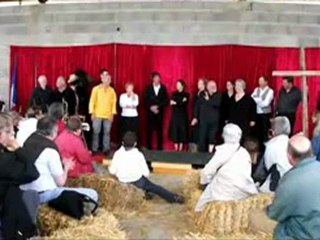 VIDEO GASTON COUTE TEXTES DITS ET CHANTES A MONTAILLE JUILLET 2012