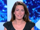 Les premiers pas d'Anne-Claire Coudray au JT de TF1