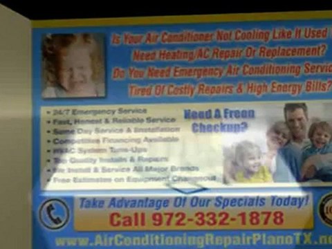 Air Conditioning Repair Plano Tx- call 972-332-1878