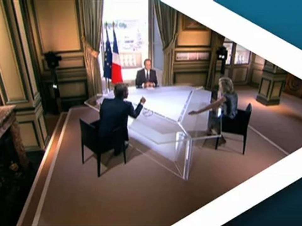 François Hollande à propos de Valérie Trierweiler : "Les affaires privées se règlent en privé"