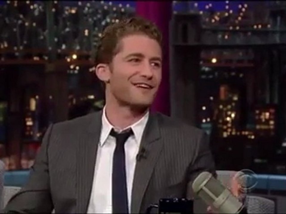 Matthew Morrison on Late Night with David Letterman - February 25 2011
