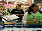 México: movimiento Yo Soy 132 protesta frente al IFE