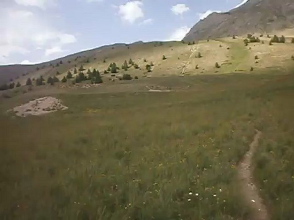 Panorama arrivée Larche