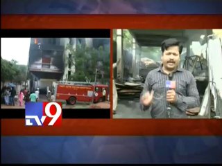 Fire accident in city timber depot