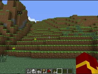 minecraft presentation maison dans la cascade