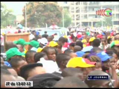 Meeting de fin de campagne du candidat du PCT à Oyo